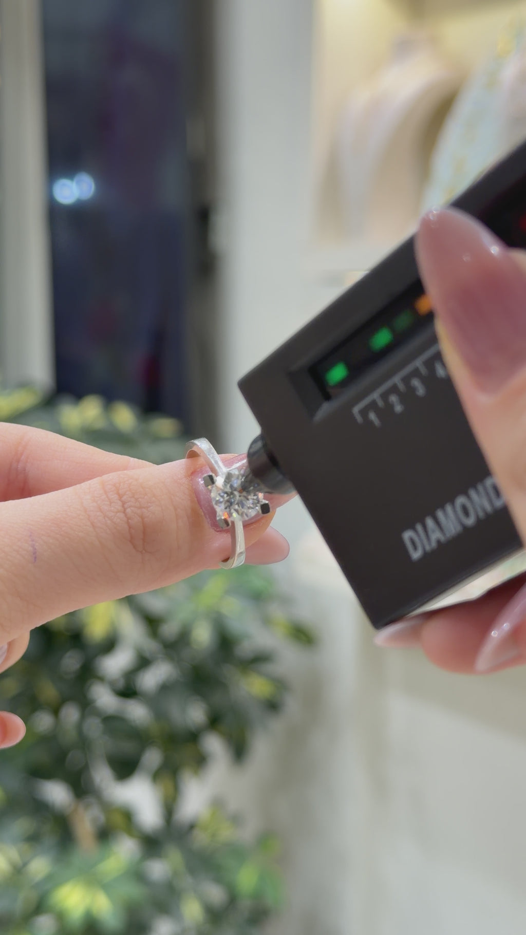 Two Carat Moissanite Solitaire Ring