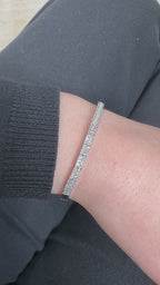 İki Sıra Taşlı Bileklik