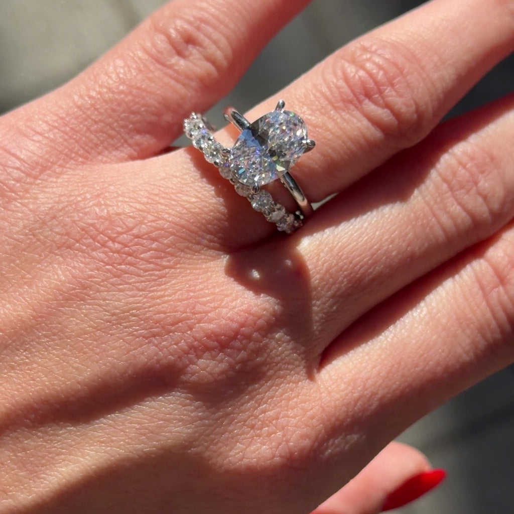 14K D-Color Eternity-Ring