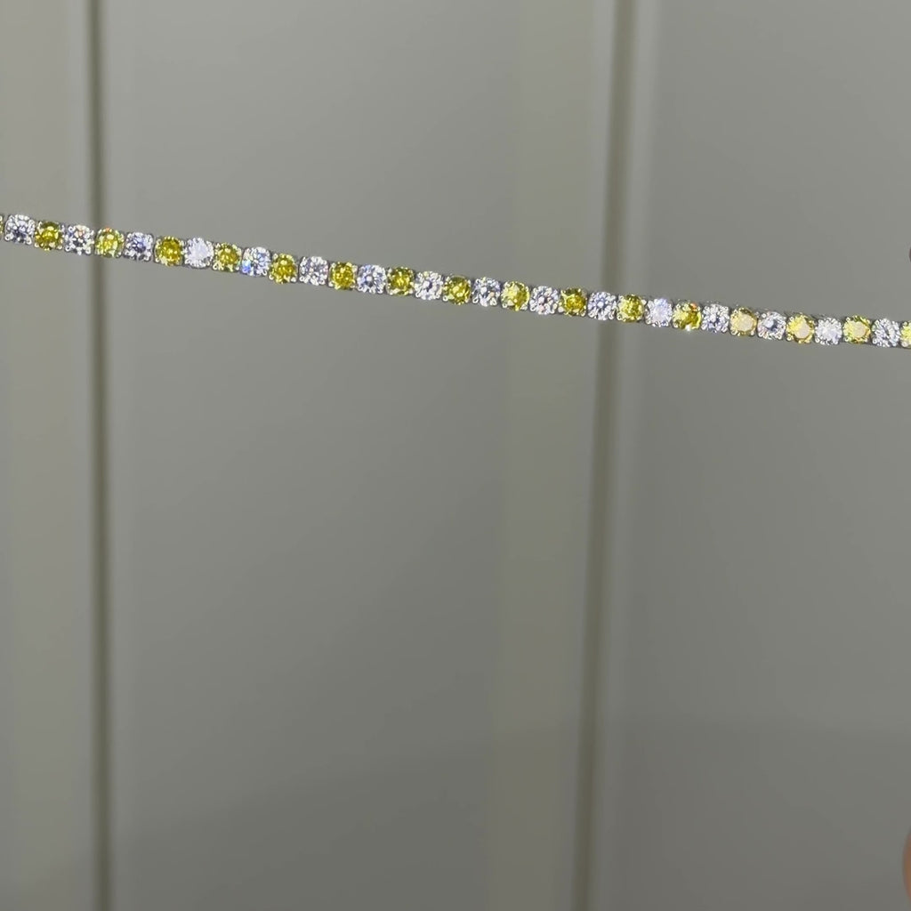 Three Mm Yellow Stone Aqueduct Bracelet