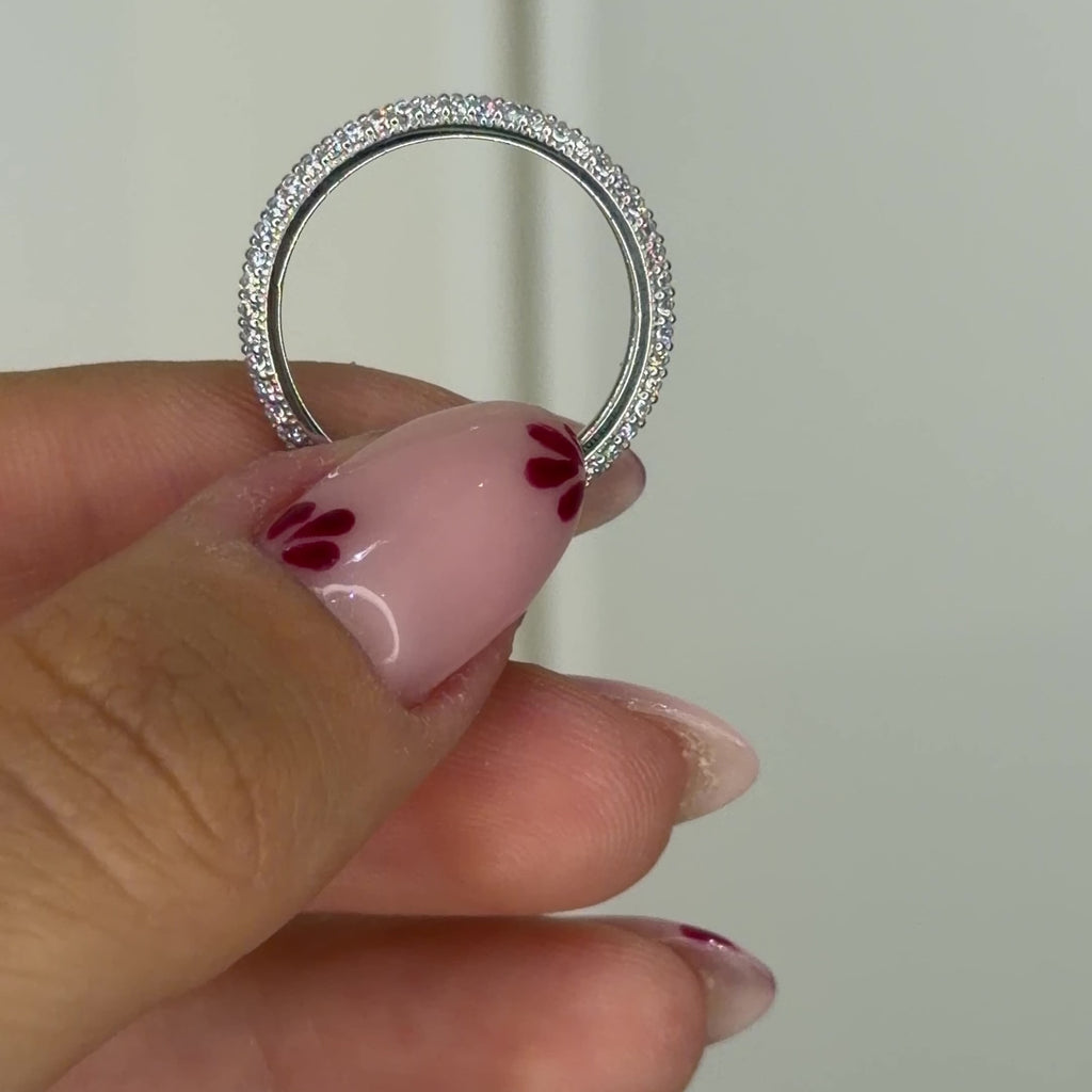 Double Row Tambour Ring