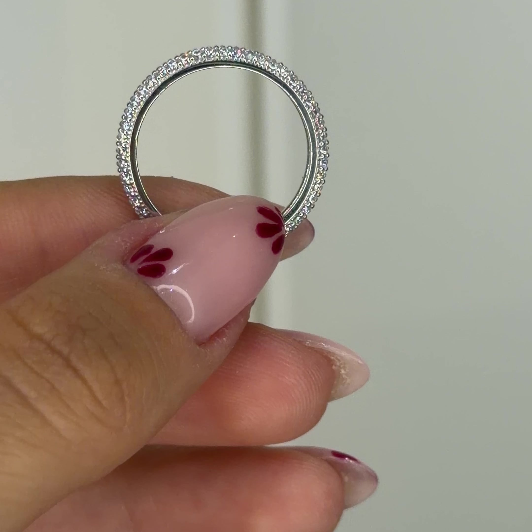 Zweireihiger Eternity-Ring