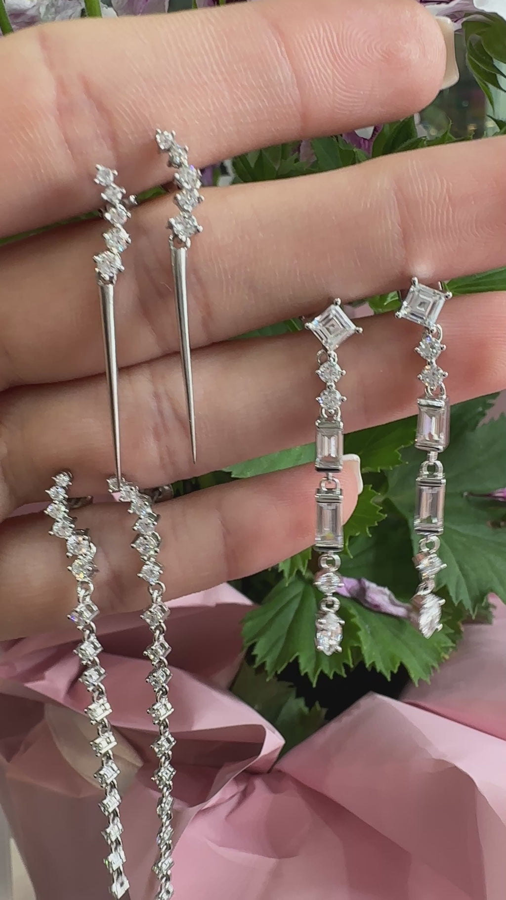 Long Waterway Earring