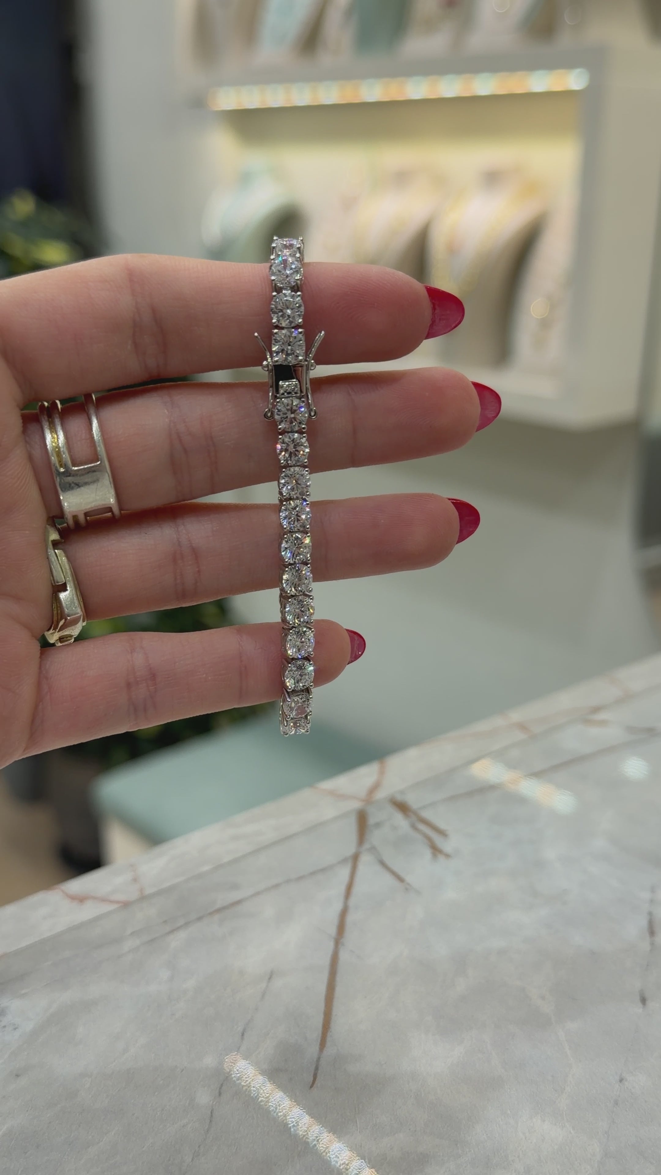 Five mm waterway bracelet