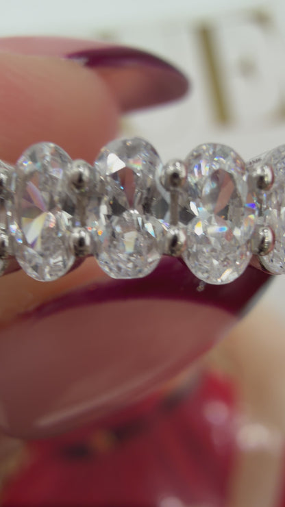 D-Color Oval Tamtur Yüzük