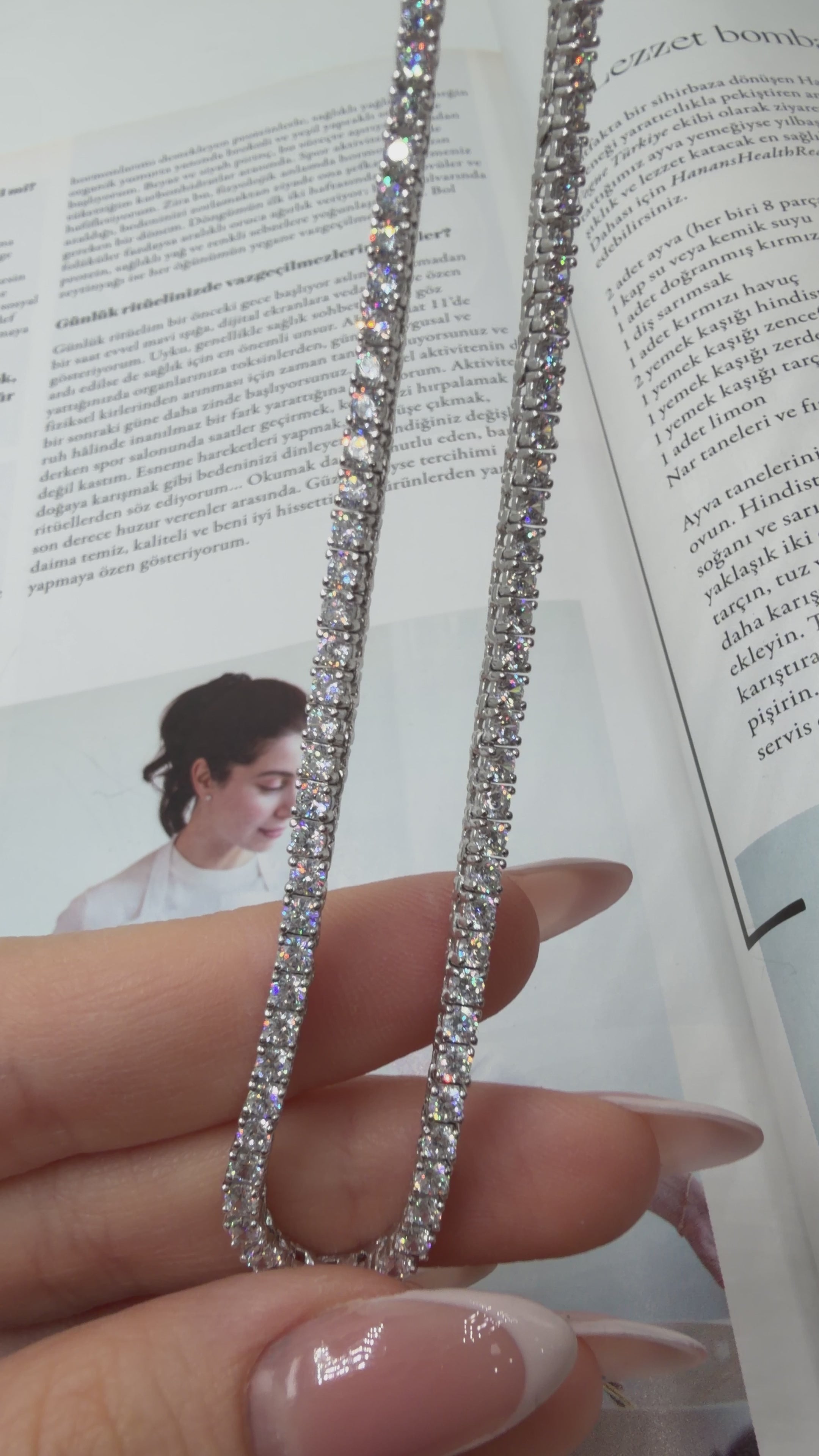 İki buçuk mm Suyolu Kolye