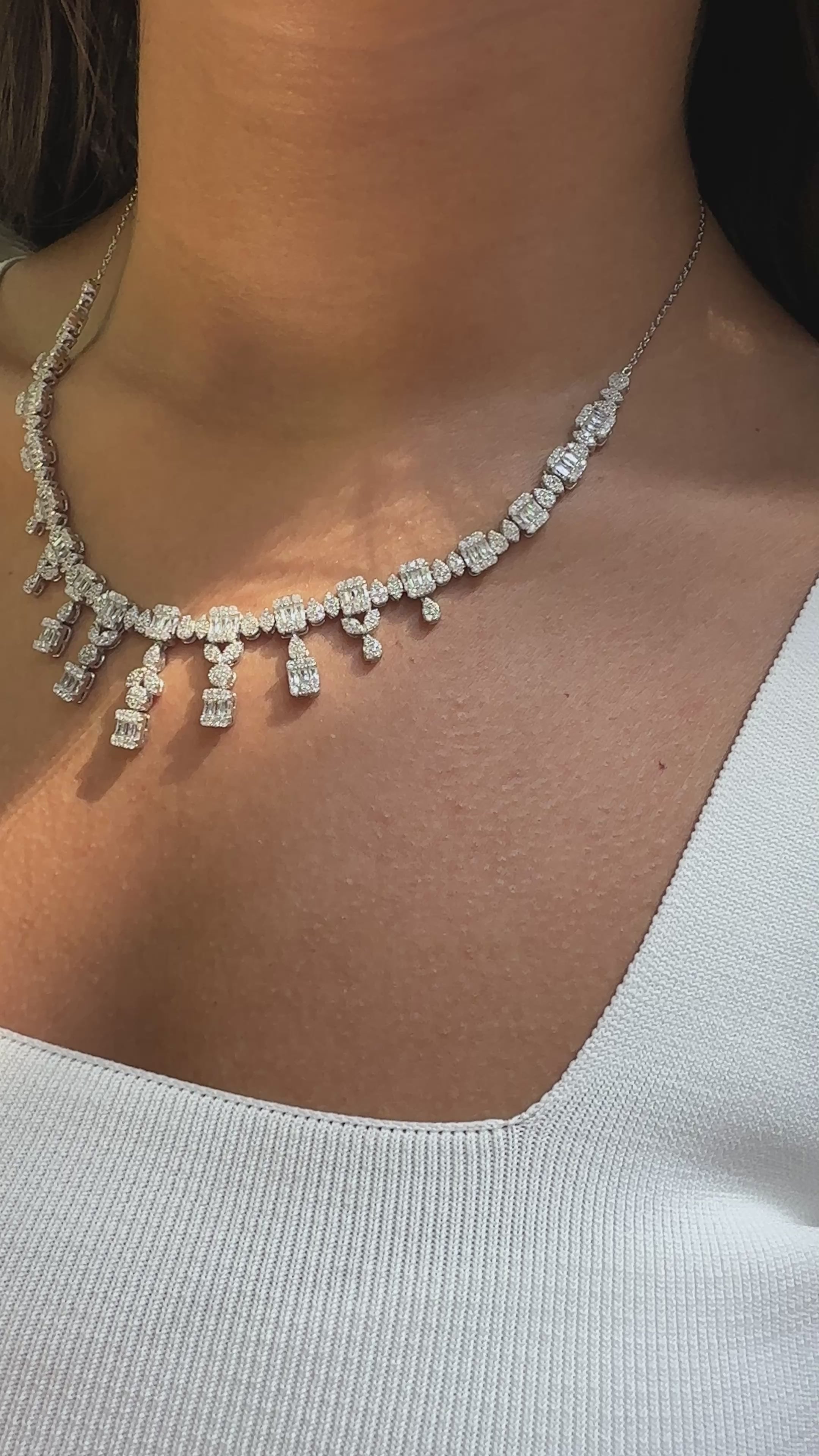 Baget Taşlı Gece Seti