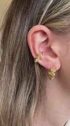 Minik Taşlı C Cuff