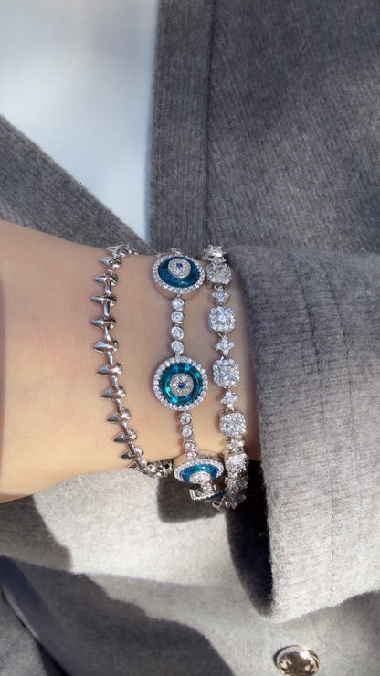 Markiz Taşlı Baget Bileklik