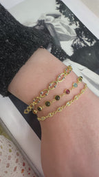 Turmalin Taşlı Bileklik