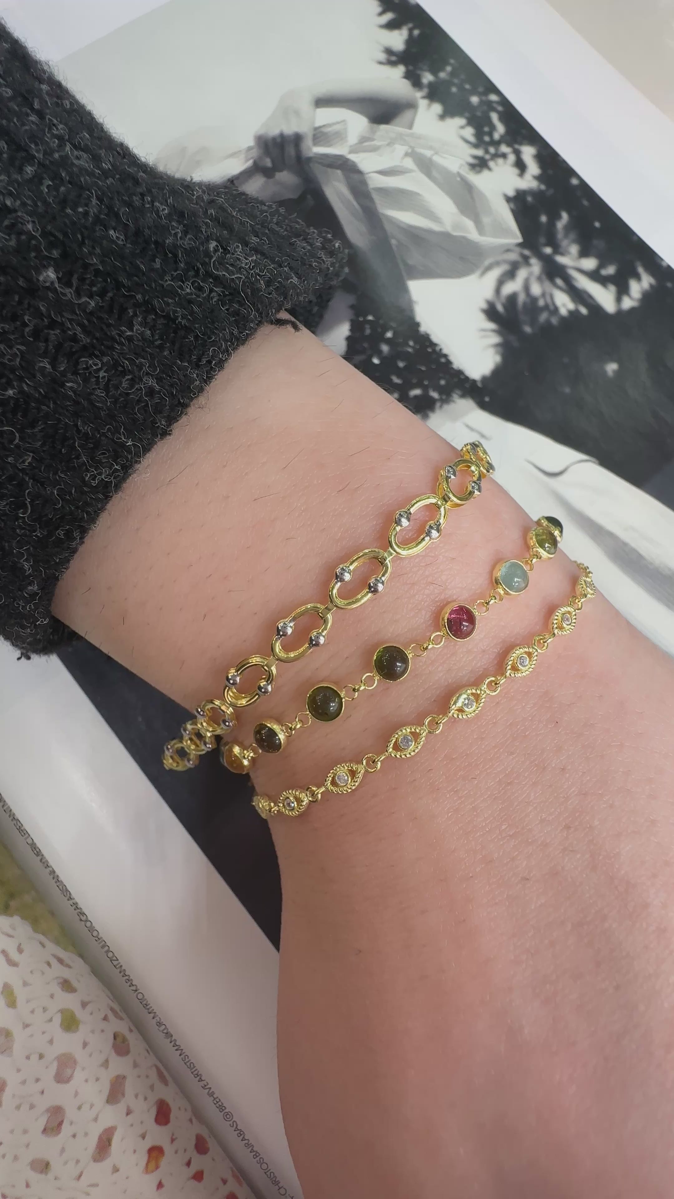 Turmalin Taşlı Bileklik