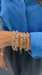 Tekli Nazar Hollow Bileklik