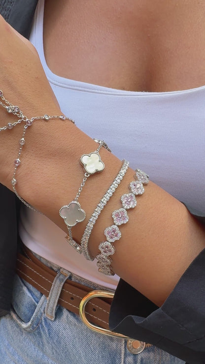 Chole Kristal Pembe Taşlı Şahmeran