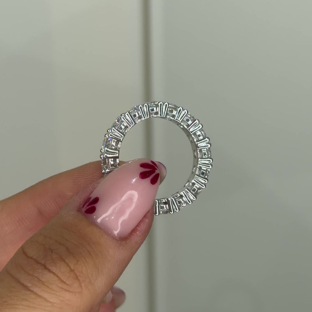 Big Stone Eternity Ring