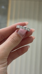 Büyük Boy Mozanit Tamtur Yüzük