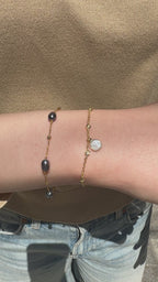 Siyah İnci Bileklik