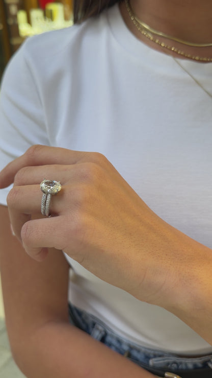 Double Row Tambour Ring