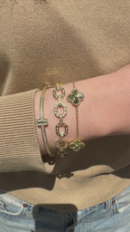 Tasarım Taşlı Ataç Bileklik