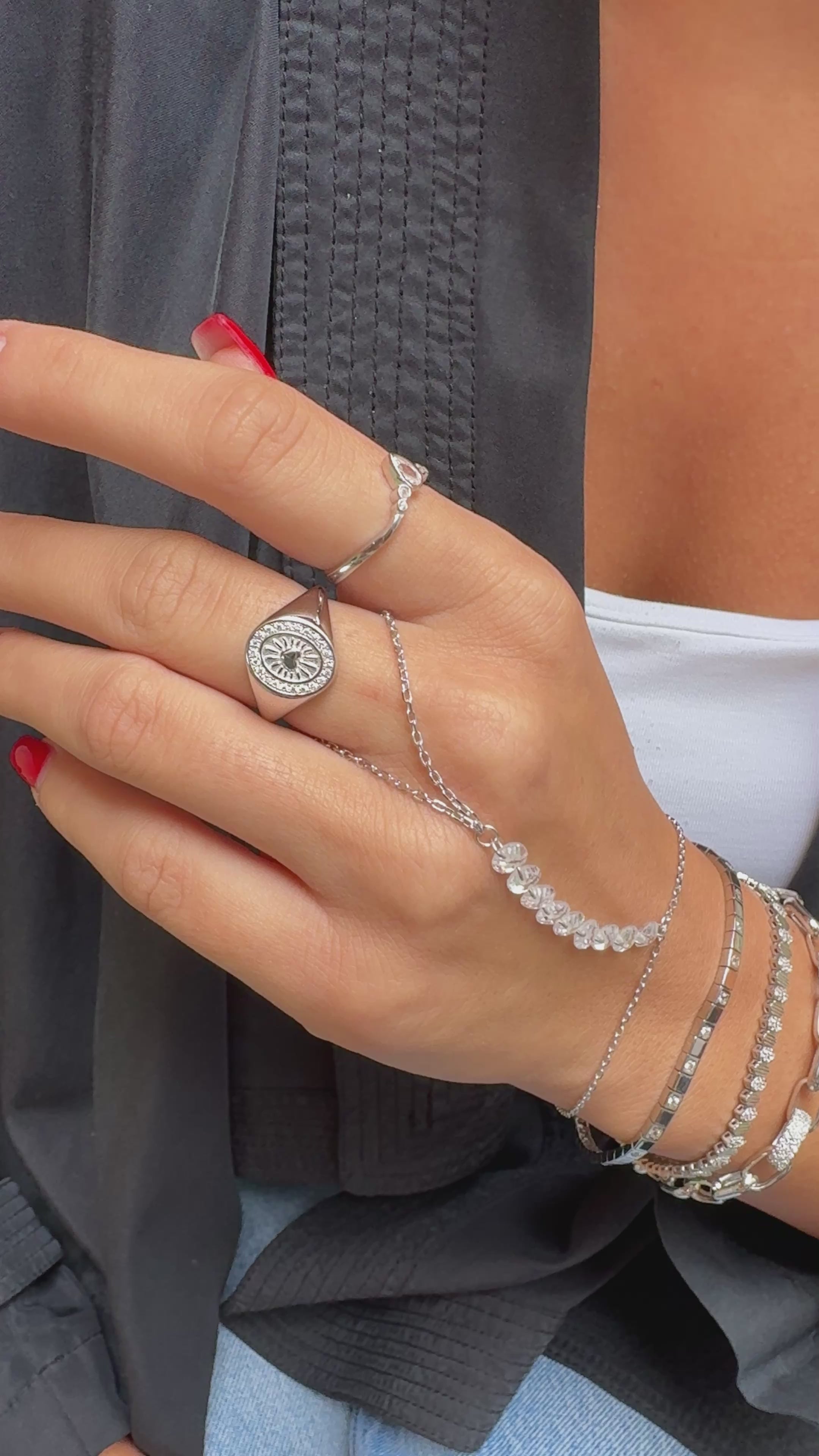 Becca Vintage Heart Yüzük