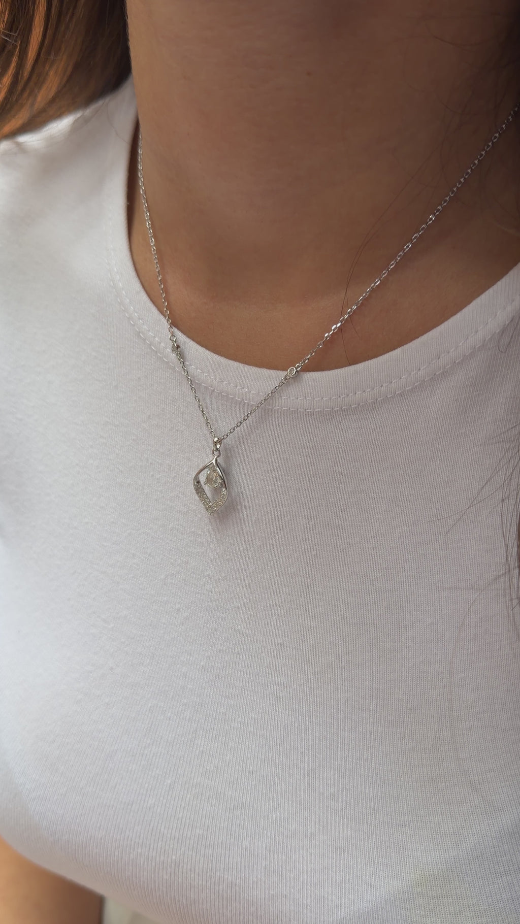 G-Color Taşlı Tasarım Kolye