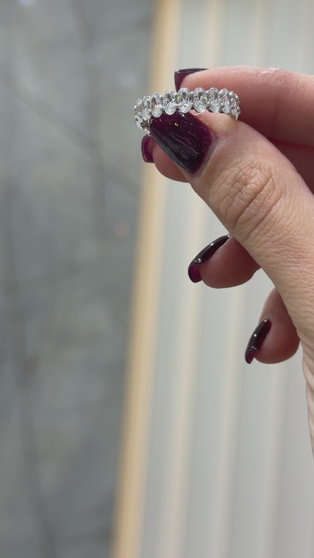 D-Color Oval Tamtur Yüzük