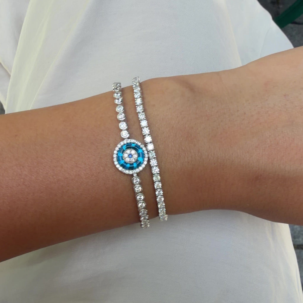 Single Eye Bead Bracelet