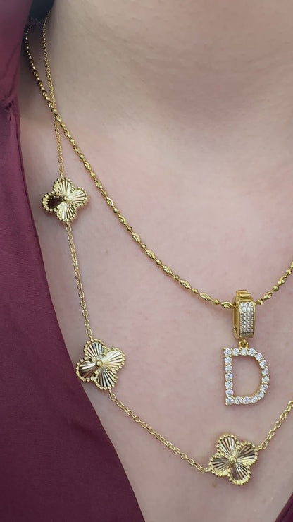 Stein-Buchstaben-Anhänger/Charm