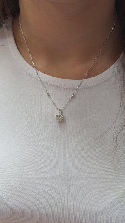 G-Color Tasarım Tektaş Kolye