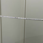 Zweieinhalb mm großes quadratisches Waterway-Armband
