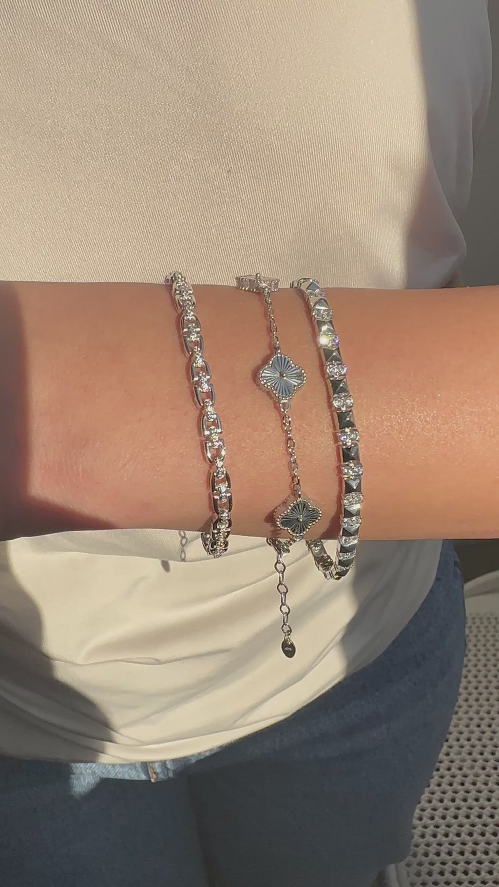 Kare Design Stone Bracelet