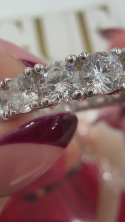 Big Stone Eternity Ring
