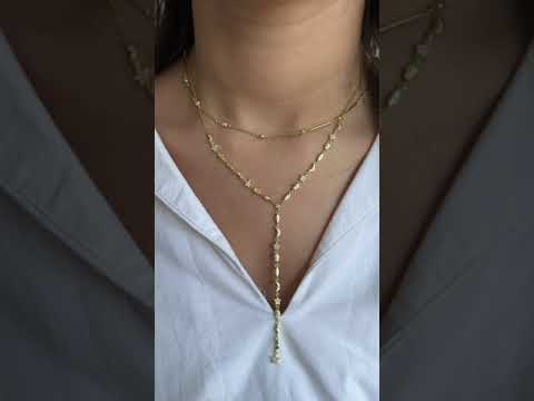 Bella Figürlü Sıralı Y Kolye