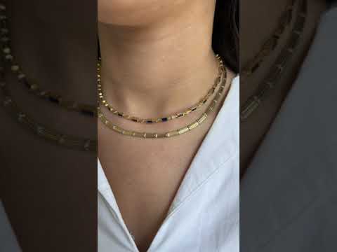 Colorful Stone Design Necklace