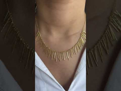 Knit Saçak Kolye