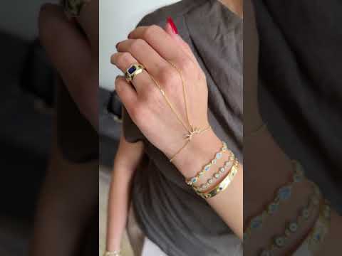 Eye Taşlı Kelepçe