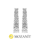 Dangling Moissanite Earrings