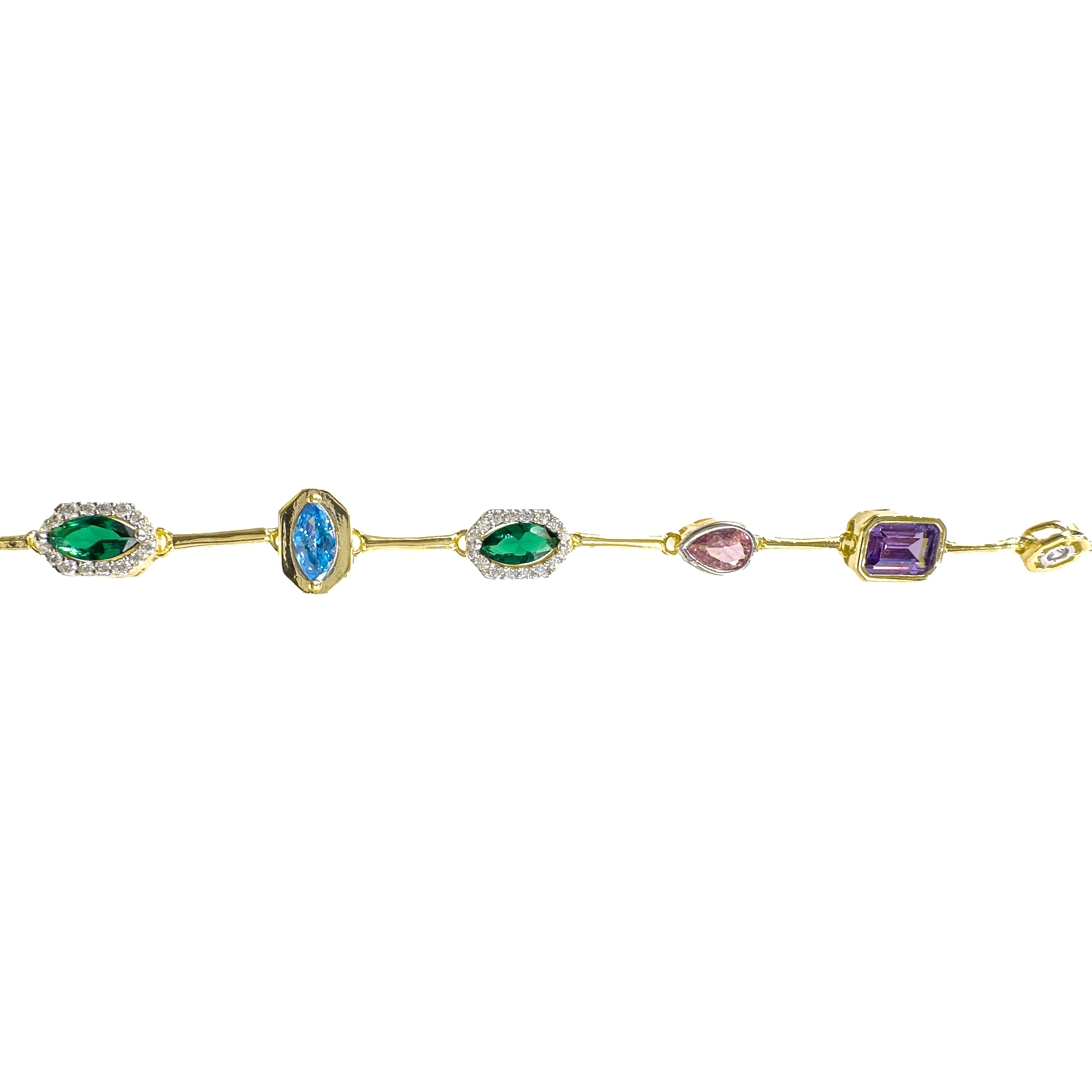 Karışık Sembol Renkli Bileklik