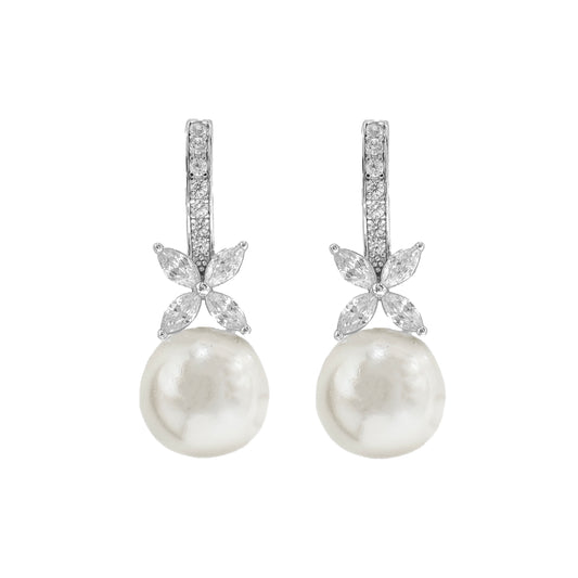 Pearl Marquise Earring