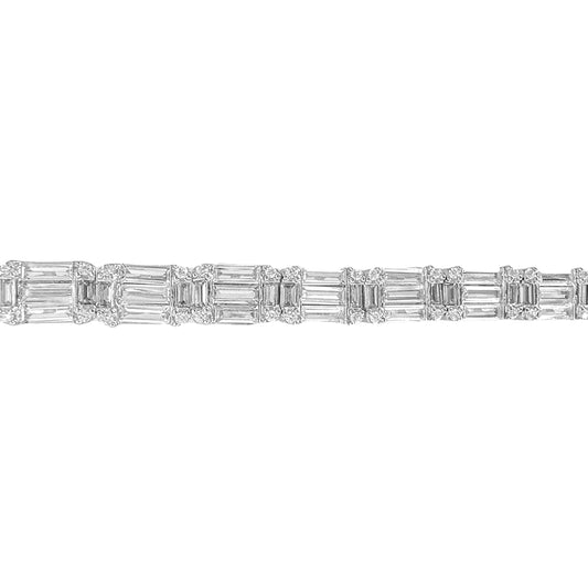 Baguette Stone Row Bracelet