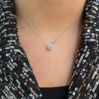Büyük Boy Tektaş Kolye