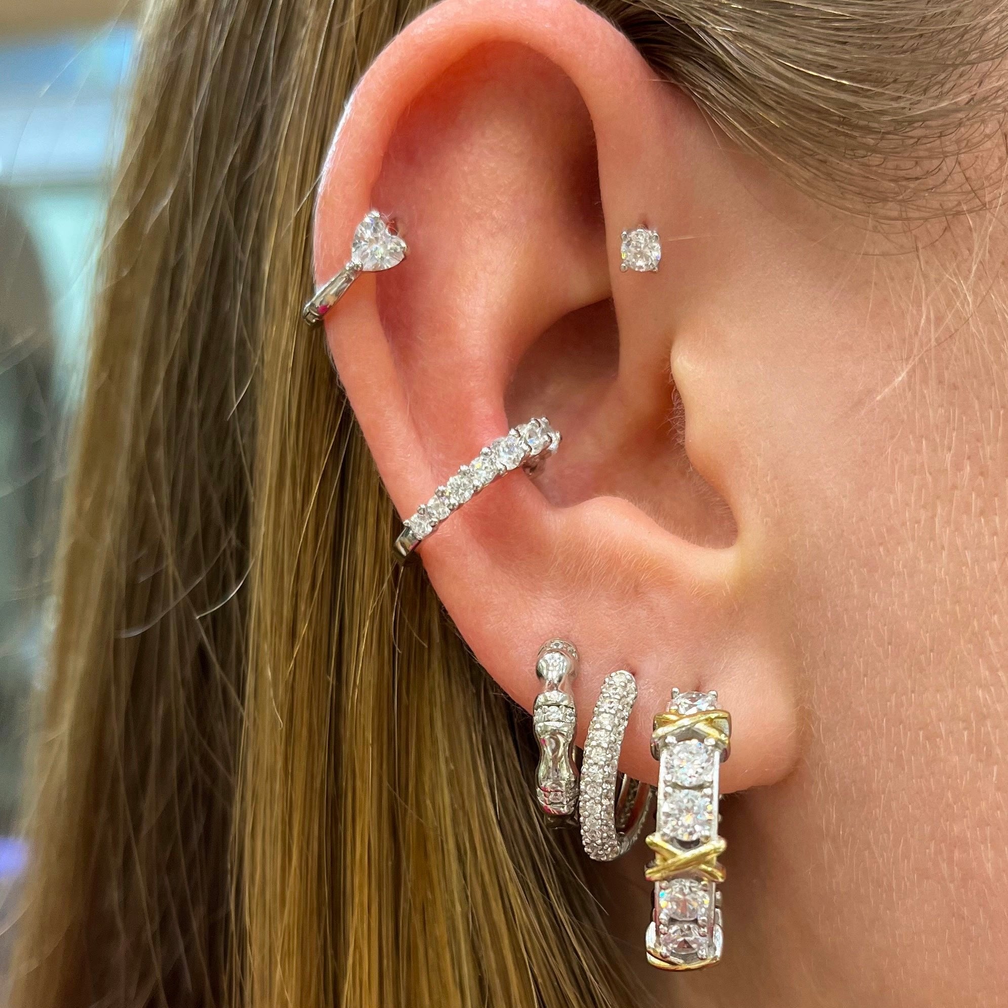 X Tamtur Halka Küpe