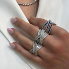 Çapraz Geçişli Modern Yüzük